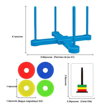 Charger l&#39;image dans la galerie, Jeu de Société D&#39;anneaux D&#39;allumettes Magnétiques
