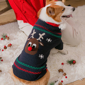 Vêtements chauds de Noël pour animaux de compagnie