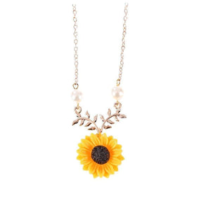 Collier de Tournesol avec Perles Fascinantes