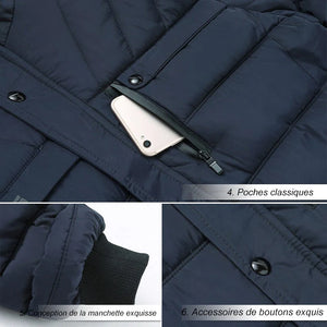 Ciaovie™ Veste D'hiver Chaude pour Hommes