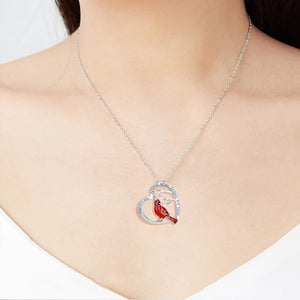 Collier Pendentif Coeur Cardinal