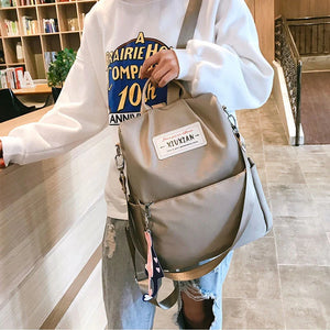 Sac à Dos en Nylon Étanche avec Pendentif