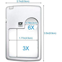 Charger l&#39;image dans la galerie, Loupe De Type Carte LED Pour La Lecture
