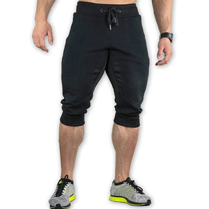 Short Jogging Homme Pantalon 3/4 d'entraînement