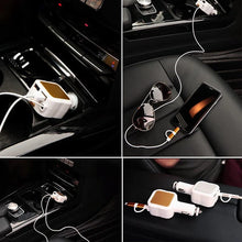 Charger l&#39;image dans la galerie, Ciaovie™ Chargeur de Voiture Multi avec Câble de Chargement Rétractable
