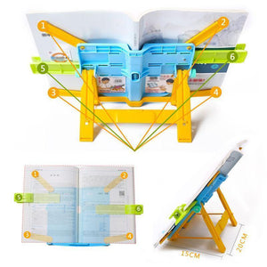 Pupitre de Lecture Support pour Livre Pliable Multi Réglable