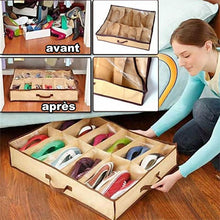 Charger l&#39;image dans la galerie, Boîte de rangement compact pour chaussures
