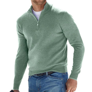 Pré-vente>>Pull Basique Zippé Pour Hommes