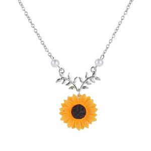 Collier de Tournesol avec Perles Fascinantes