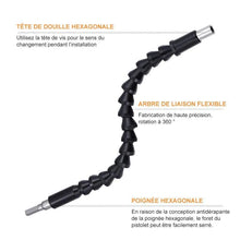 Charger l&#39;image dans la galerie, Extension Flexible de Foret Tournevis Arbres Souples
