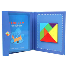 Charger l&#39;image dans la galerie, Magnétique Tangram Jeu Puzzle Coloré en Bois
