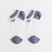 Charger l&#39;image dans la galerie, Chaussettes Marguerites Translucides (5 paires)
