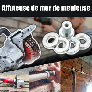 Affuteuse de mur de meuleuse