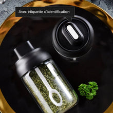 Charger l&#39;image dans la galerie, Pot à Condiments en Verre avec Cuillère
