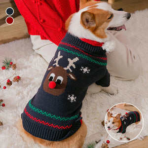 Vêtements chauds de Noël pour animaux de compagnie